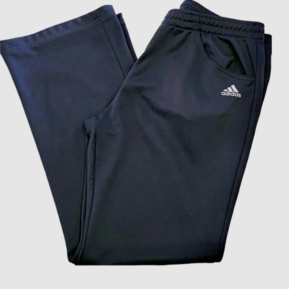Adidas Gray Blue Jogging Athletic Pants‎ S